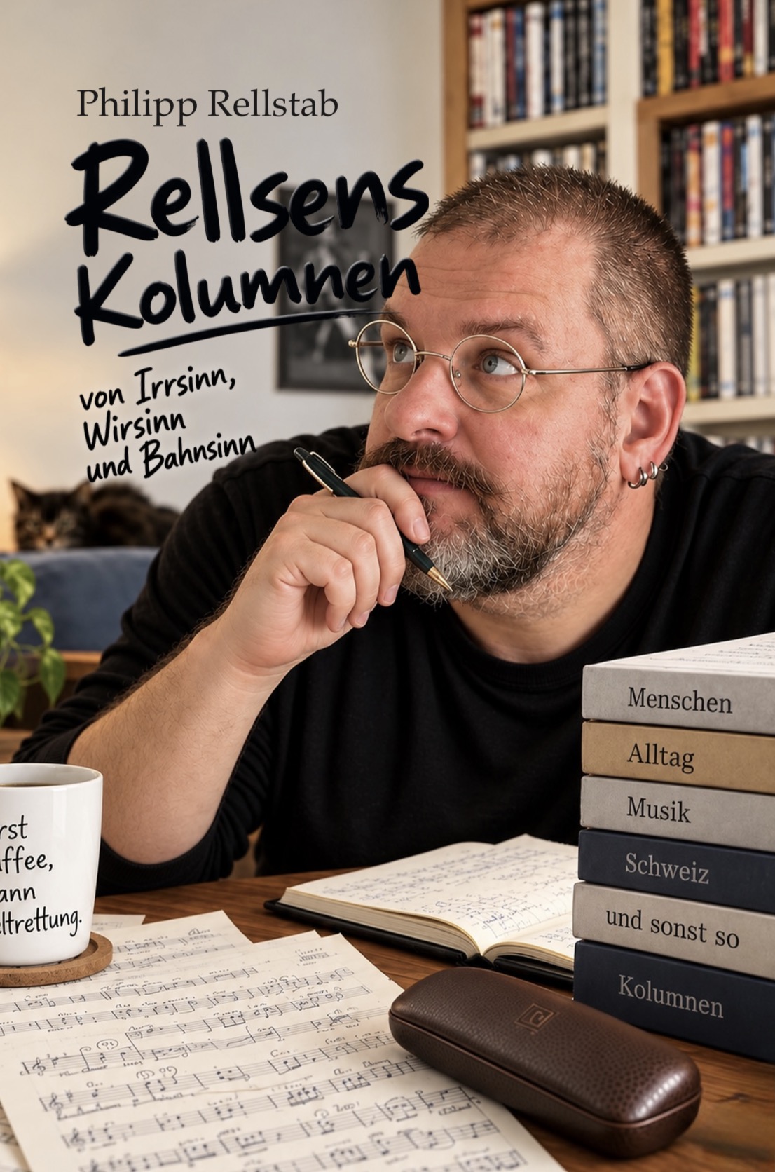Buchcover Rellsens Kolumnen – Von Irrsinn, Wirsinn und Bahnsinn